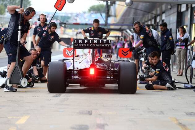British Grand Prix, Silverstone 2 - 5 July 2015 04.07.2015 - Free Practice 3, Daniel Ricciardo (AUS) Red Bull Racing RB11 