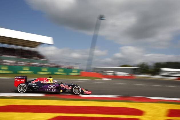 Motorsports: FIA Formula One World Championship WM Weltmeisterschaft 2015, Grand Prix of Great Britain, 3 Daniel Ricciardo (AUS, Infiniti Red Bull Racing), xHOCHxZWEIx