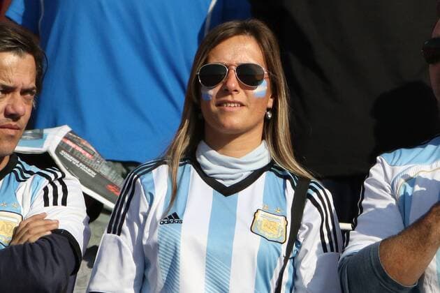 Chile x Argentina SANTIAGO, CHILE - 04 07 2015: CHILE X ARGENTINA - during match between Chile x Argentina, the final of the Copa America 2015 held at the National Stadium Julio Mart?nez Pr?danos, Santiago. (Photo: Carlos Ezequiel Vannoni FotoArena)  CarlosxEzequielxVannoni