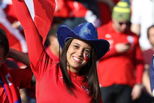 Chile x Argentina SANTIAGO, CHILE - 04 07 2015: CHILE X ARGENTINA - during match between Chile x Argentina, the final of the Copa America 2015 held at the National Stadium Julio Mart?nez Pr?danos, Santiago. (Photo: Carlos Ezequiel Vannoni FotoArena)  CarlosxEzequielxVannoni