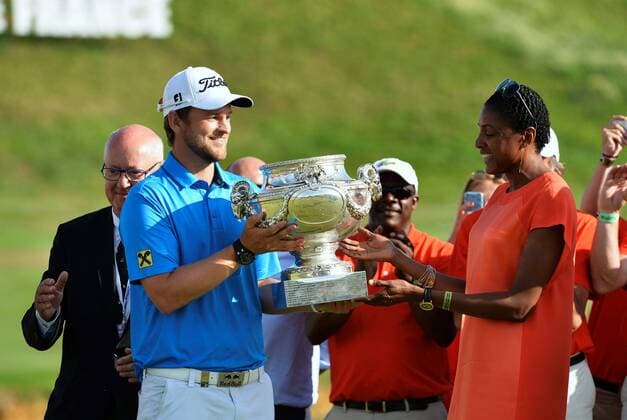 Bernd Wiesberger (aut) - - Marie Jose Perec GOLF : Alstom Open de France - European Tour - 05 07 2015 AnthonyBIBARD FEP Panoramic 