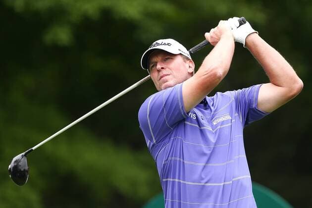 July 3, 2015 - White Sulphur Springs, West Virginia, United States - Steve Stricker tees off the 12th hole during the second round of The Greenbrier Classic at The Old White TPC. PGA Golf Herren 2015 - Greenbrier Classic - Round 2 - ZUMAw109