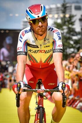 - ANTWERPEN, BELGIUM: Italian Luca Paolini of Team Katusha pictured ahead of stage 3 of the 102nd edition of the Tour de France cycling race, 159,5 km from Antwerp to Huy, Monday 06 July 2015. This year s Tour de France is taking place from 4 to 26 July. LUCxCLAESSEN  x04658807x