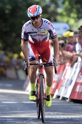 PAOLINI Luca of Team Katusha in action during the stage 3 of the 102nd edition of the Tour de France 2015 with start in Antwerp and finish in Huy, Belgium (159 kms) CYCLISME : Tour de France - Etape 3 - Anvers Huy - 06 07 2015 PhotoNews Panoramic 