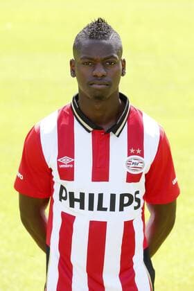 Nicolas Isimat-Mirin during the team presentation of PSV Eindhoven on July 6, 2015 at the Herdgang in Eindhoven, The Netherlands. Photocall PSV Eindhoven Dutch Eredivisie 2015 2016 xVIxxIVx 4070738