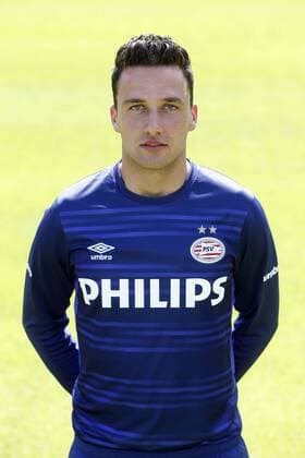 Luuk Koopmans during the team presentation of PSV Eindhoven on July 6, 2015 at the Herdgang in Eindhoven, The Netherlands. Photocall PSV Eindhoven Dutch Eredivisie 2015 2016 xVIxxIVx 4070754