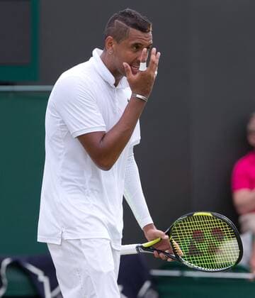 Nick Kyrgios (AUS) reagiert veraergert,Aerger,Frust Emotion, Tennis - Wimbledon 2015 - Grand Slam ITF ATP Tennis Herren WTA Tennis Damen - AELTC - London - - Great Britain - 6 July 2015. Juergen Hasenkopf