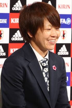 Aya Miyama (JPN), JULY 7, 2015 - Football Soccer : Japanese women s national football team captain Aya Miyama attends a press conference PK Pressekonferenz after arriving in Chiba, Japan. Japan lost the FIFA Women s World Cup Canada 2015 Final match against United States on July 5. NoxThirdxPartyxSales  (hnna015248)