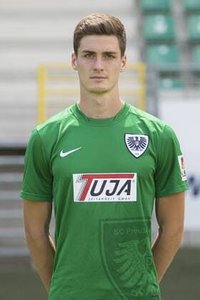 Muenster, Deutschland 07. Juli 2015: Mannschaftsfoto 15 16 - SC Preussen Muenster Danilo Wiebe (21 SC Preussen Muenster) rp