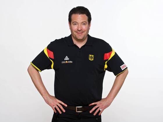 Basketball Kienbaum 07.07.2015 Deutsche Nationalmannschaft der Damen Frauen Bastian Wernthaler (Cheftrainer)