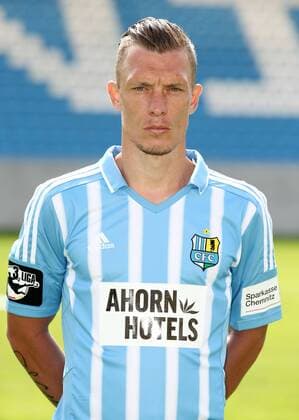 Chemnitz, 08.07.2015, Stadion an der Gellertstrasse, Fußball, 3.Liga , Chemnitzer FC, Mannschaftspräsentation für die Saison 2015 2016. , Mannschaftsfoto, Teamfoto. , Im Bild: Karol Karlik ,