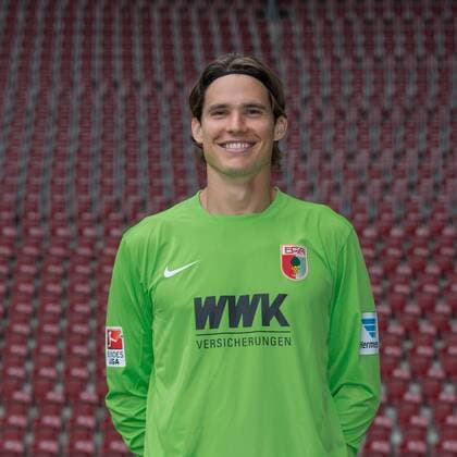 Marwin Hitz (Torwart FC Augsburg 35), FC Augsburg, Porträttermin 2015 2016
