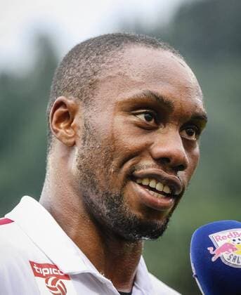 Schladming 08.07.2015, Athletic Area, Schladming, AUT, Testspiel, FC Red Bull Salzburg vs West Bromwich Albion, im Bild Reinhold Yabo (FC Red Bull Salzburg, 7) during a International Friendly Länderspiel football match between FC Red Bull Salzburg and West Bromwich Albion at the Athletic Area, Schladming, Austria on 2015 07 08.  EP_mhu  