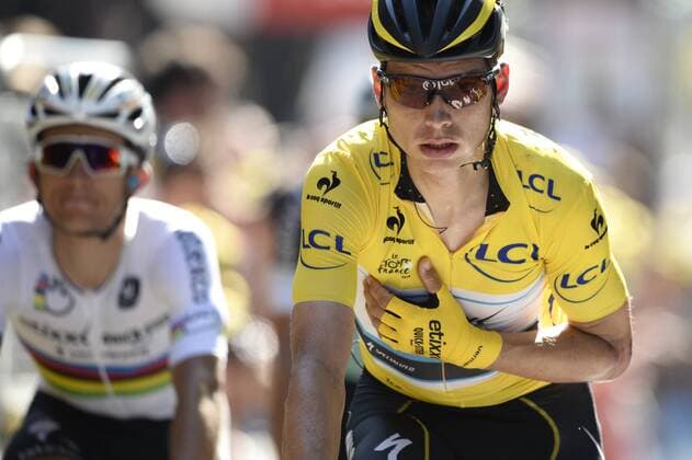 - LE HAVRE, FRANCE: German Tony Martin of team Ettix - Quick-Step crosses the finish line at stage 6 of the 102nd edition of the Tour de France cycling race, 191,5 km from Abbeville to Le Havre, France, Thursday 09 July 2015. This year s Tour de France is taking place from 4 to 26 July. DIRKxWAEM  x04661170x