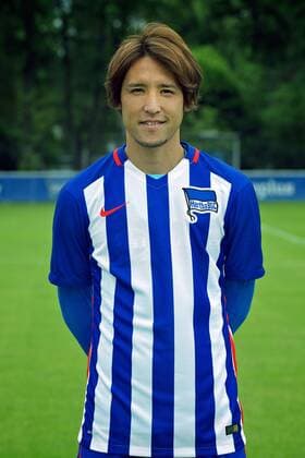 DFL Fussball Berlin 10.07.2015 Hertha BSC Saison 2015 2016 Portraettermin 2015 2016 Hajime HOSOGAI