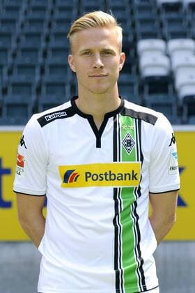 Fussball, Bundesliga, Deutschland, Herren, Porträttermin Saison 2015 2016; Bor. Mönchengladbach: Oscar Wendt (Mgladbach). Einzelbild, Portrait, Porträt.