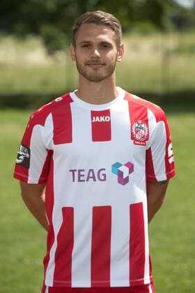 Weissensee , 100715 , Fussball 3.Liga FC Rot Weiss Erfurt Mannschaftsfoto , Portrait , Portraittermin im Bild: Luka Marino Odak (Erfurt)