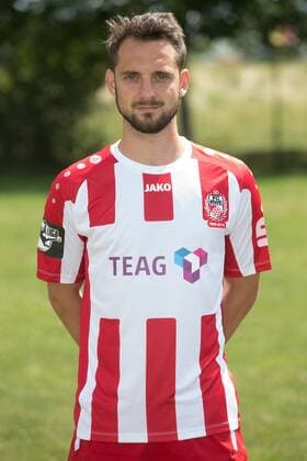 Weissensee , 100715 , Fussball 3.Liga FC Rot Weiss Erfurt Mannschaftsfoto , Portrait , Portraittermin im Bild: Juri Judt (Erfurt)