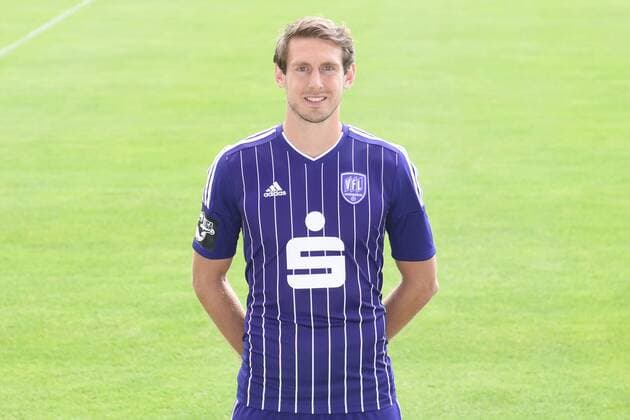 Osnabrueck, Deutschland 10. Juli 2015: Porträttermin 2015 2016 - VfL Osnabrück VfL Osnabrueck Tibias Willers (Osnabrueck) st