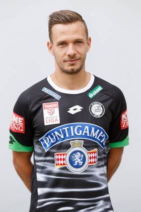 SOCCER - BL, Sturm, team photo shooting BAD TATZMANNSDORF,AUSTRIA,10.JUL.15 - SOCCER - tipico Bundesliga, SK Sturm Graz, team photo shooting. Image shows Daniel Offenbacher (Sturm). GEPAxpictures xChristianxWalgram