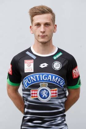 SOCCER - BL, Sturm, team photo shooting BAD TATZMANNSDORF,AUSTRIA,10.JUL.15 - SOCCER - tipico Bundesliga, SK Sturm Graz, team photo shooting. Image shows Marc Andre Schmerboeck (Sturm). GEPAxpictures xChristianxWalgram