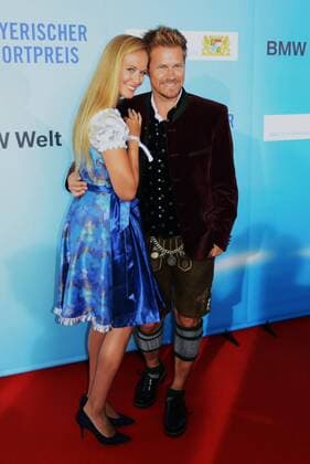 Bayerischer Sportpreis 2015. Gregor Teicher und Stephanie Schlayer