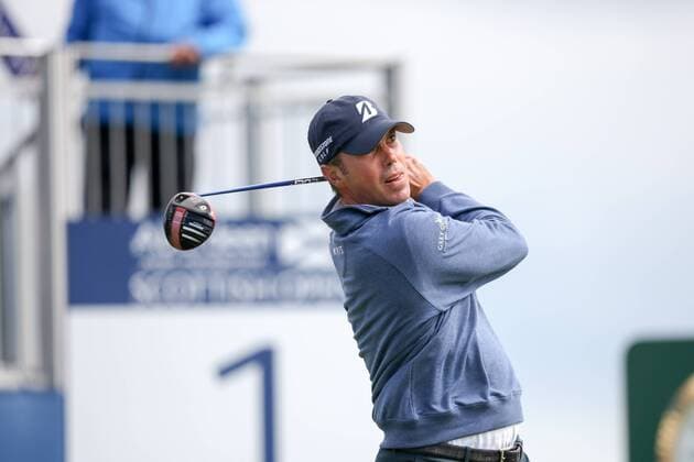 12.07.2015. Gullane, Scotland. Aberdeen Asset Management Scottish Open Final Round. Matt Kuchar (USA) driving from the first. xGordonxBellx  ActionPlus11640180