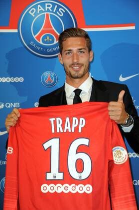 Aktuell Fußball, Kevin Trapp bei Paris Saint Germain vorgestellt, PSG - 13 07 2015 FEP Panoramic 