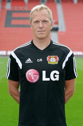 Fussball, Bundesliga, Deutschland, Herren, Porträttermin Saison 2015 2016; Bayer Leverkusen: Co Trainer Athletik Oliver Bartlett (Leverkusen). Einzelbild, Portrait, Porträt.