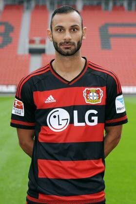 Fussball, Bundesliga, Deutschland, Herren, Porträttermin Saison 2015 2016; Bayer Leverkusen: Oemer, Ömer Toprak (Leverkusen). Einzelbild, Portrait, Porträt.