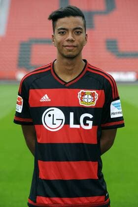 Fussball, Bundesliga, Deutschland, Herren, Porträttermin Saison 2015 2016; Bayer Leverkusen: Benjamin Henrichs (Leverkusen). Einzelbild, Portrait, Porträt.