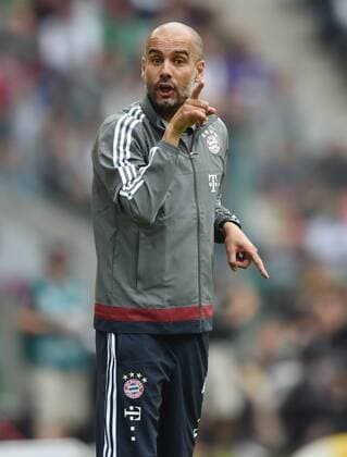 12.07.2015, Fussball, Saison 2015 2016, Telekom Cup 2015, Spiel um Platz drei, Borussia Mönchengladbach - FC Bayern München, Trainer Pep Guardiola (Bayern Muenchen)