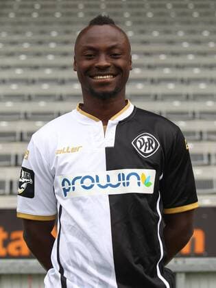 Aktuell Fußball, 3. Liga, VfR Aalen Porträttermin Aalen Randy Edwini-Bonsu ( VfR Aalen ) VfR Aalen, Portraettermin 2015 2016, Portraet,14.07.2015, Copyright: Langerx xEibner-Pressefoto EP_HLR