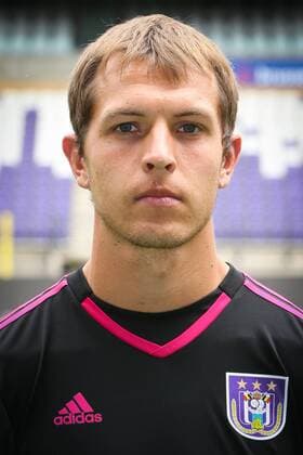 - BRUSSELS, BELGIUM: Anderlecht s goalkeeper Davy Roef pictured during the 2015-2016 season photo shoot of Belgian first league soccer team RSC Anderlecht, Tuesday 14 July 2015 in Brussels. VIRGINIExLEFOUR  x04663960x