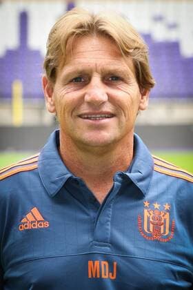 - BRUSSELS, BELGIUM: Anderlecht s keeper trainer Max de Jong pictured during the 2015-2016 season photo shoot of Belgian first league soccer team RSC Anderlecht, Tuesday 14 July 2015 in Brussels. VIRGINIExLEFOUR  x04663951x