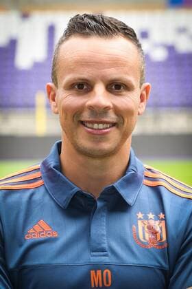 - BRUSSELS, BELGIUM: Anderlecht assistant coach Mohamed Ouahbi pictured during the 2015-2016 season photo shoot of Belgian first league soccer team RSC Anderlecht, Tuesday 14 July 2015 in Brussels. VIRGINIExLEFOUR  x04663956x
