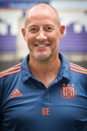 - BRUSSELS, BELGIUM: Anderlecht s assistant coach Geert Emmerechts pictured during the 2015-2016 season photo shoot of Belgian first league soccer team RSC Anderlecht, Tuesday 14 July 2015 in Brussels. VIRGINIExLEFOUR  x04663938x