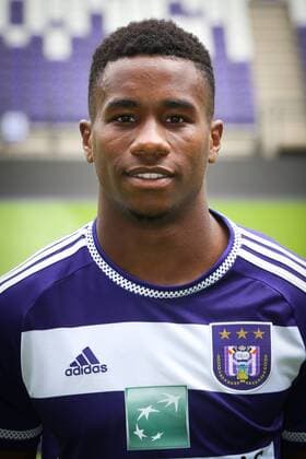 - BRUSSELS, BELGIUM: Anderlecht s Andy Kawaya the 2015-2016 season photo shoot of Belgian first league soccer team RSC Anderlecht, Tuesday 14 July 2015 in Brussels. VIRGINIExLEFOUR  x04663926x
