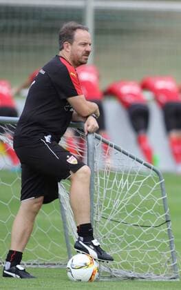 Stuttgart , Fußball VfB Stuttgart Training , Trainer Alexander Zorniger