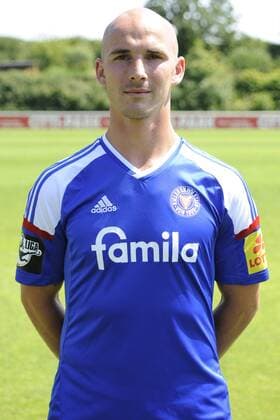 Kiel, 14. Juli 2015 Fußball, Saison 2015 2016, 3. Bundesliga, Offizieller Fototermin Holstein Kiel: Patrick Herrmann (Holstein Kiel, 19)