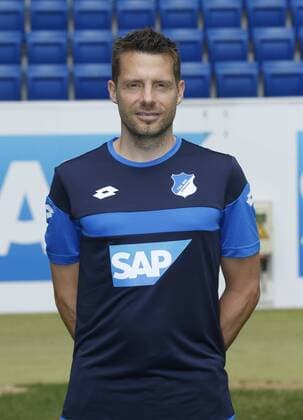 Physiotherapeut Peter Geigle . Fototermin TSG 1899 Hoffenheim 2015-2016 . Sinsheim, GER, 14.07.2014 , Fussball 1. Bundesliga 2015 2016.