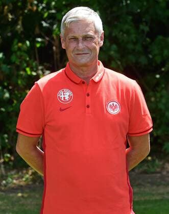 15.07.2015, xjhx, Fussball 1.Bundesliga, Eintracht Frankfurt Portraittermin 2015 2016, v.l. Trainer Armin Veh (Eintracht Frankfurt)