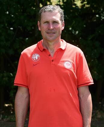 15.07.2015, xjhx, Fussball 1.Bundesliga, Eintracht Frankfurt Portraittermin 2015 2016, v.l. Co Trainer Rainer Geyer (Eintracht Frankfurt)