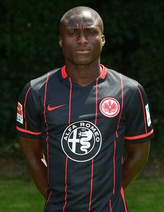 15.07.2015, xjhx, Fussball 1.Bundesliga, Eintracht Frankfurt Portraittermin 2015 2016, v.l. Constant Djakpa (Eintracht Frankfurt)