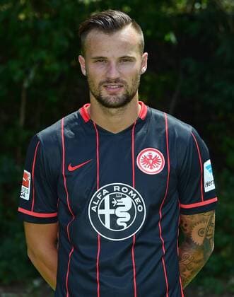 15.07.2015, xjhx, Fussball 1.Bundesliga, Eintracht Frankfurt Portraittermin 2015 2016, v.l. Haris Seferovic (Eintracht Frankfurt)