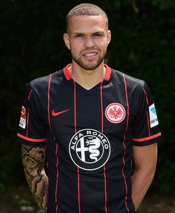 15.07.2015, xjhx, Fussball 1.Bundesliga, Eintracht Frankfurt Portraittermin 2015 2016, v.l. Luc Castaignos (Eintracht Frankfurt)