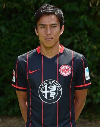 15.07.2015, xjhx, Fussball 1.Bundesliga, Eintracht Frankfurt Portraittermin 2015 2016, v.l. Makoto Hasebe (Eintracht Frankfurt)