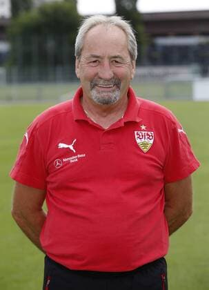 Physiotherapeut Gerhard Egger . Fototermin VfB Stuttgart 2 2015-2016 . Stuttgart, GER, 15.07.2015 ,Fussball 3. Liga 2015 2016.