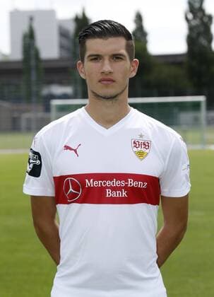 Adrian Grbic . Fototermin VfB Stuttgart 2 2015-2016 . Stuttgart, GER, 15.07.2015 ,Fussball 3. Liga 2015 2016.