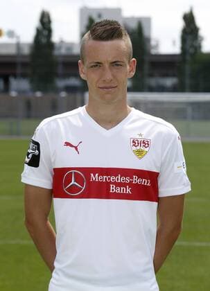 Max Besuschkow . Fototermin VfB Stuttgart 2 2015-2016 . Stuttgart, GER, 15.07.2015 ,Fussball 3. Liga 2015 2016.